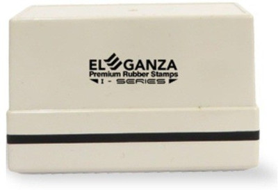 ELEGANZA Self Inking Customised with clear impression Size: 75 x 24 mm appropriate for Long address Pre-inked Rubber Stamp(Standard, Black, Blue, Purple, Red, Green)
ELEGANZA Self Inking Customised with clear impression Size: 75 x 24 mm appropriate for Long address Pre-inked Rubber Stamp(Standard, Black, Blue, Purple, Red, Green)