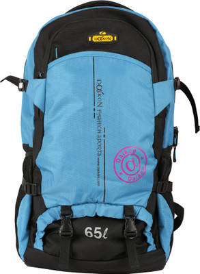 Daikon FASHION SPORTS-BLSB Rucksack - 65 L(Black, Blue)