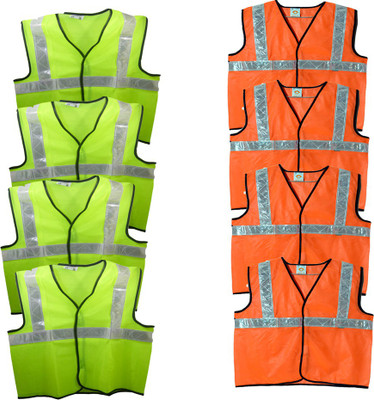 Brite Eye Safety Jacket(Fluorescent Green, Fluorescent Orange)