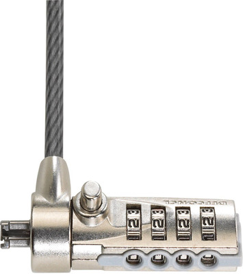 Technoax Laptop lock Safety Lock(Silver)