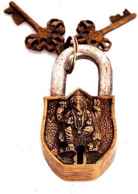 Indigo Creatives Vastu Antique Gold Look Lord Ganesha Safety Lock Safety Lock(Gold)
Indigo Creatives Vastu Antique Gold Look Lord Ganesha Safety Lock Safety Lock(Gold)