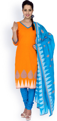 EthnicQueen Cotton Solid, Floral Print, Geometric Print Salwar Suit Dupatta Material(Un-stitched), Orange
EthnicQueen Cotton Solid, Floral Print, Geometric Print Salwar Suit Dupatta Material(Un-stitched), Orange