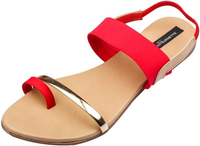 Hepburnette Women Red Flats