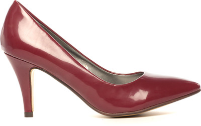 Pavers England Women BURGUNDY Heels