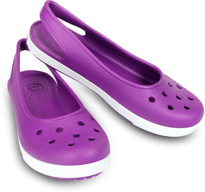 Crocs Women Purple Flats