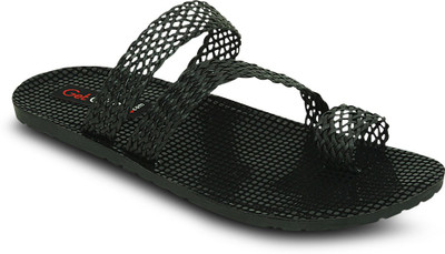 Get Glamr Men Black Sandals