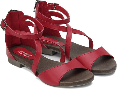 My Foot Women Red Flats