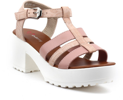 Shuberry Women Pink Heels