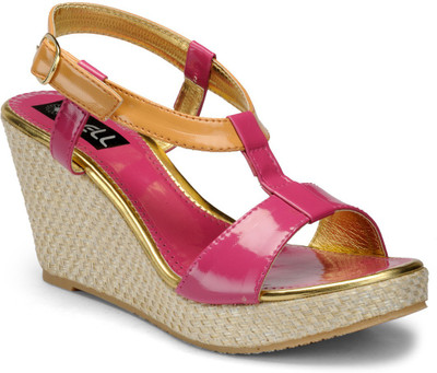Nell Women Pink Wedges
