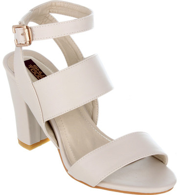 Shuz Touch Women BEIGE Heels