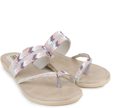 Moonwalk Women Pink Flats