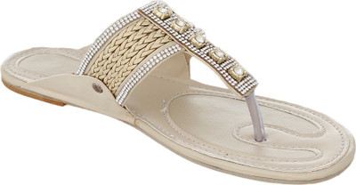 Bare Soles Women Cream Flats