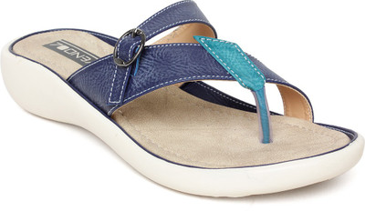 Vendoz Women Blue Flats