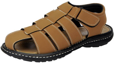 FAUSTO Men Tan Sandals