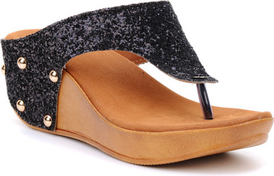 Bruno Manetti Women Black Wedges