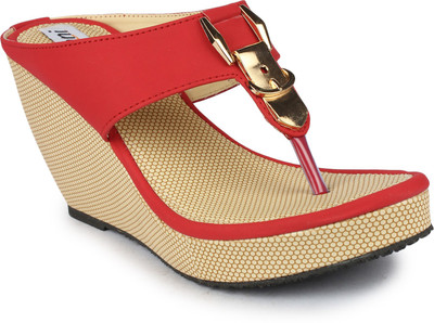 Digni Women Red Wedges