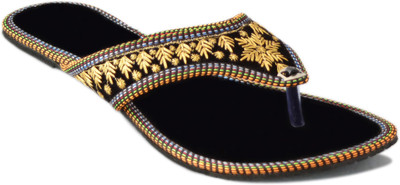 Myra Women Golden Flats