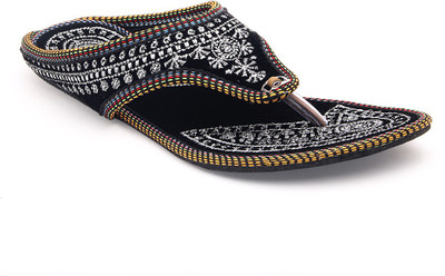 Paduki Women Silver Flats