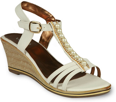 Studio 9 Women White Wedges