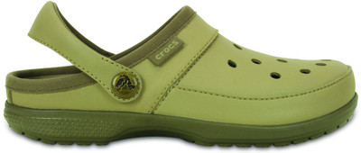 Crocs Casual Shoe For Men(Green), Khaki/walnut