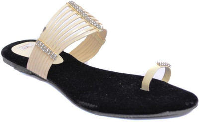 Indirang Women White Flats