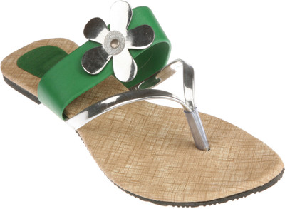 Zachho Women Green Flats