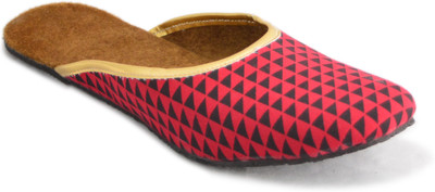 Myra Women Red Flats