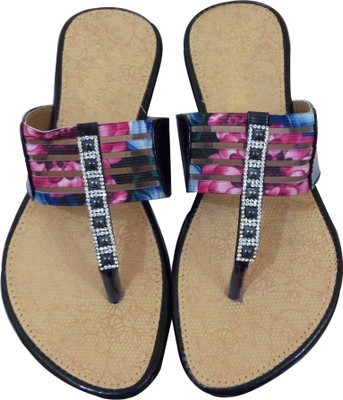 Fashionitz Women Black Flats