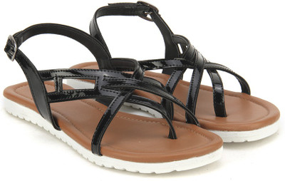 Bata Women Black Flats