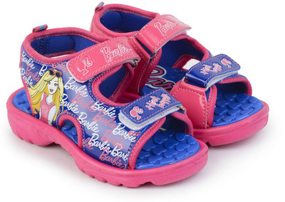 Barbie Girls Sports Sandals, Blue/pink
