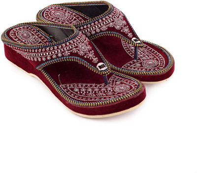 Myra Women Red Wedges