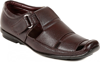 Shoe Island Men Brown Sandals