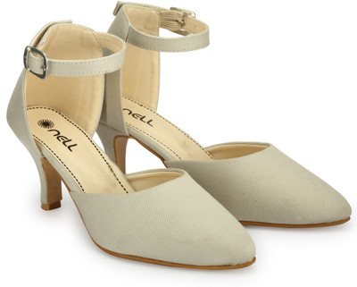 Nell Women Beige Heels