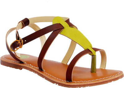 Ilo Women Green Flats
