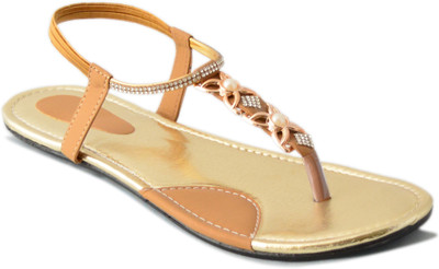 Myra Women Tan Flats