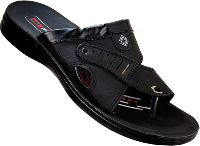 VKC Men Black Flats