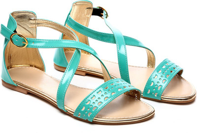 Nell Women Green Flats