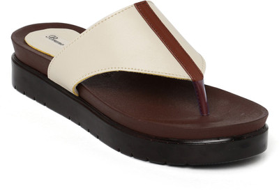 Bruno Manetti Women Beige Flats