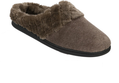 Dearfoams Women Brown Clogs