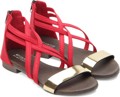My Foot Women Red Flats