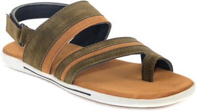 Shoegaro Men Mehndi Green Casual