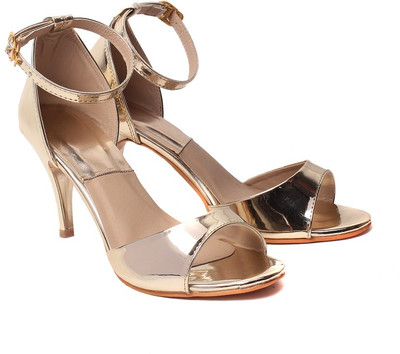 Klaur Melbourne Women Gold Heels
