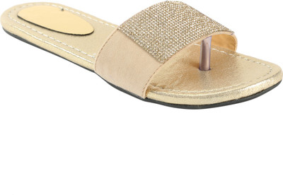 Zachho Women Gold Flats