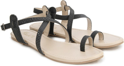 Miss CL By Carlton London Women Black Flats