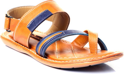Trilokani Boys Sports Sandals(Beige