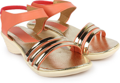 Bonzer Women Peech Wedges