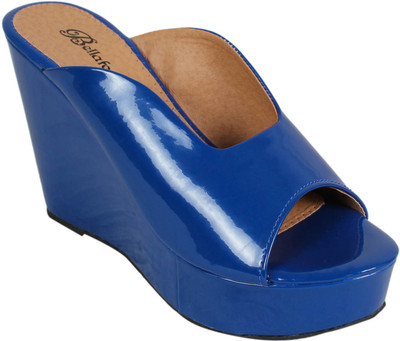 Bellafoz Women Blue Wedges 
Bellafoz Women Blue Wedges