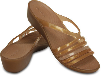 Crocs Women Brown Wedges