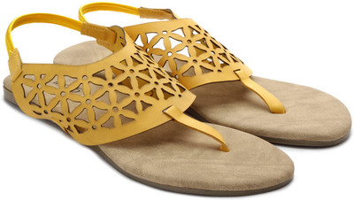 Inc.5 Women Yellow Flats