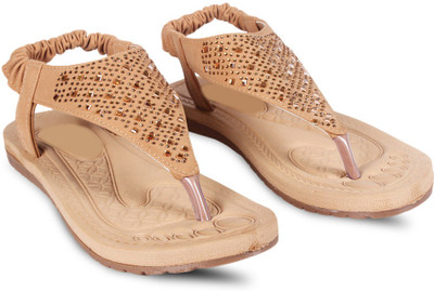 Anand Archies Girls Flats(Beige